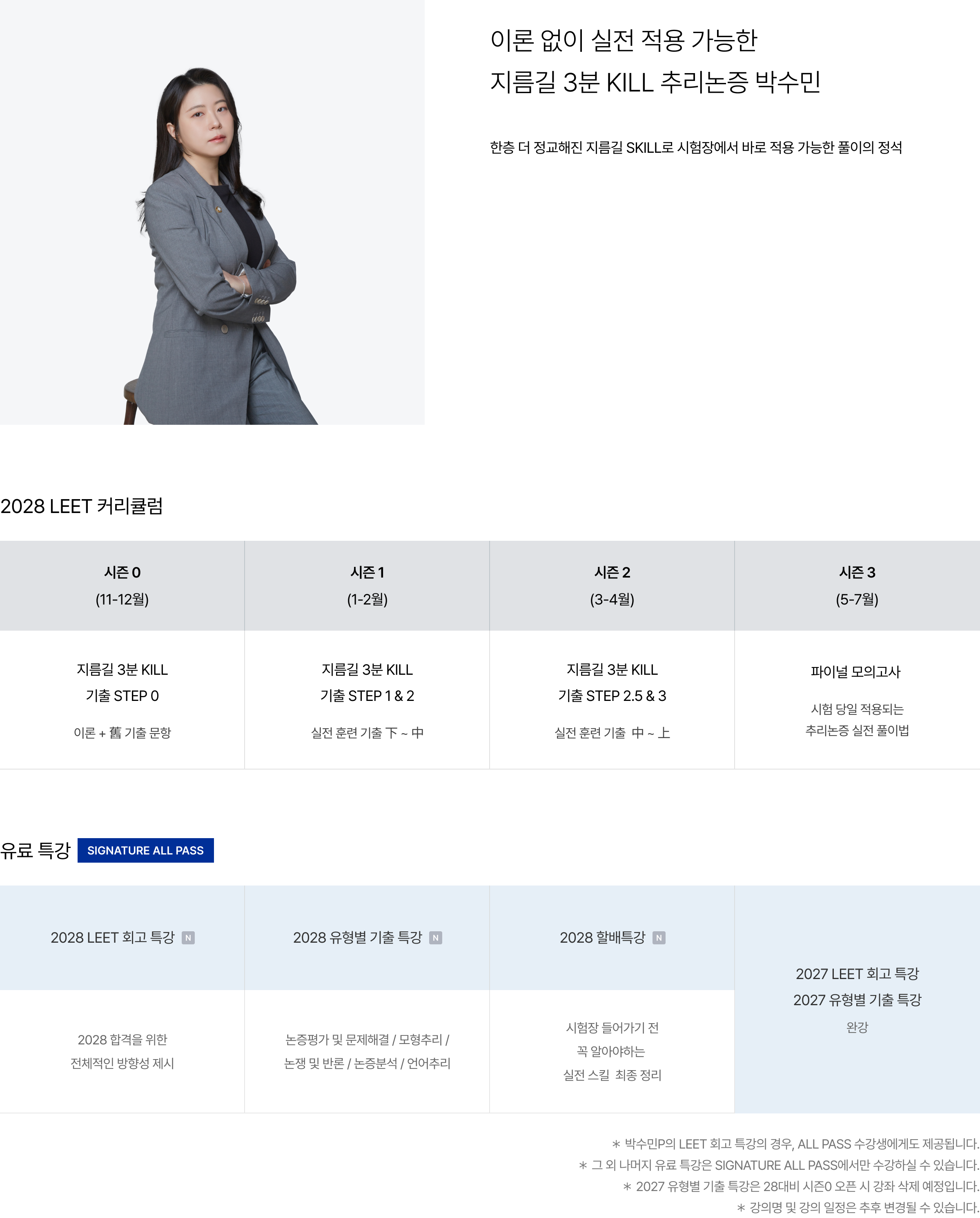 이론 없이 실전 적용 가능한 지름길 3분 KILL 추리논증 박수민