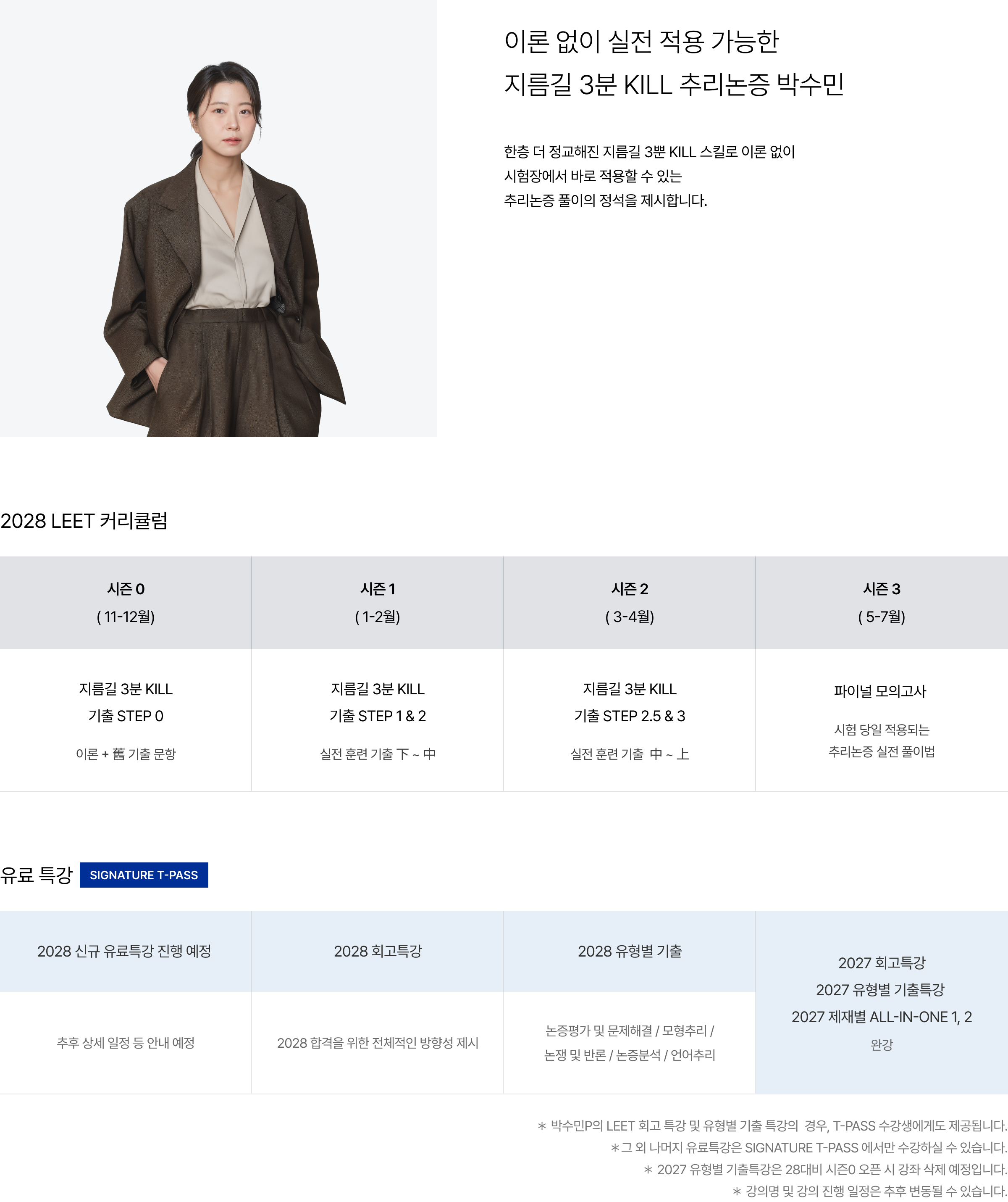 이론 없이 실전 적용 가능한 지름길 3분 KILL 추리논증 박수민